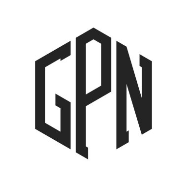 GPN Logo Tasarımı. Altıgen şekil kullanan ilk Harf GPN Monogram Logosu