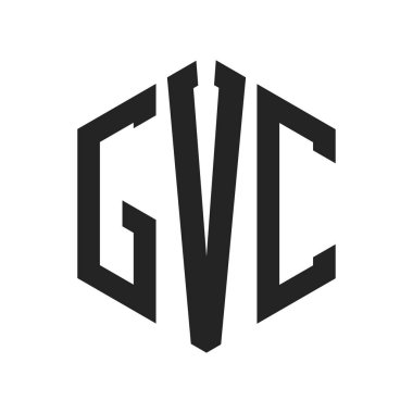 GVC Logo Tasarımı. Altıgen şekil kullanan ilk Harf GVC Monogram Logosu