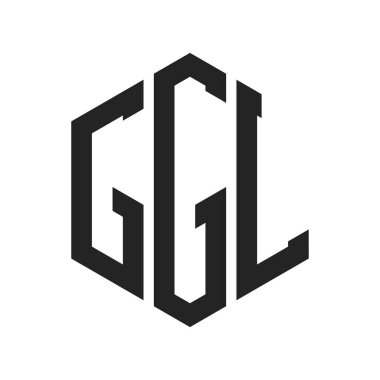 GGL Logo Tasarımı. Altıgen şekil kullanan ilk Harf GGGL Monogram Logosu