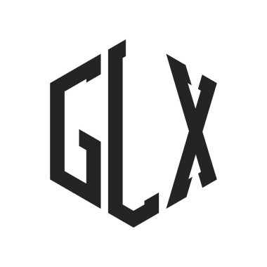 GLX Logo Tasarımı. Altıgen şekil kullanan ilk Harf GLX Monogram Logosu