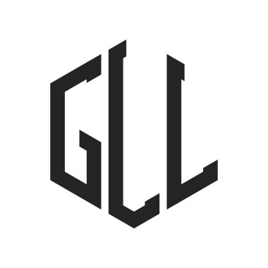 GLL Logo Tasarımı. Altıgen şekil kullanan ilk Harf GLL Monogram Logosu