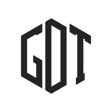 GDT Logo Tasarımı. Altıgen şekil kullanan ilk Harf GDT Monogram Logosu