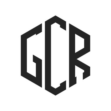 GCR Logo Tasarımı. Altıgen şekil kullanan ilk Harf GCR Monogram Logosu