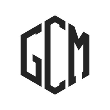 GCM Logo Tasarımı. Altıgen şekil kullanan ilk Harf GCM Monogram Logosu