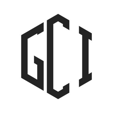 GCI Logo Tasarımı. Altıgen şekil kullanan ilk Harf GCI Monogram Logosu