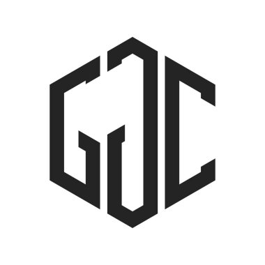 GJC Logo Tasarımı. Altıgen şekil kullanan ilk Harf GJC Monogram Logosu