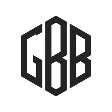 GBB Logo Tasarımı. Altıgen şekil kullanan ilk Harf GBB Monogram Logosu