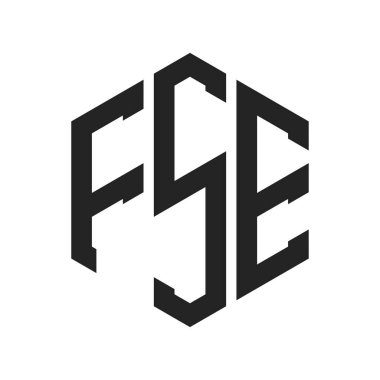 FSE Logo Tasarımı. Altıgen şekil kullanan ilk Harf FSE Monogram Logosu