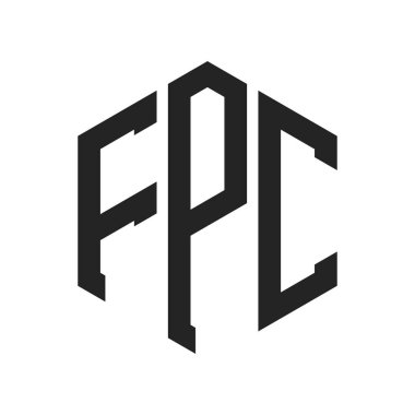 FPC Logo Tasarımı. Altıgen şekil kullanan ilk Harf FPC Monogram Logosu