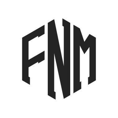 FNM Logo Tasarımı. Altıgen şekil kullanan ilk Harf FNM Monogram Logosu