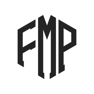 FMP Logo Tasarımı. Altıgen şekil kullanan ilk Harf FMP Monogram Logosu