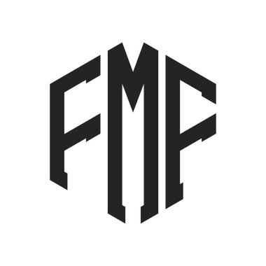 FMF Logo Tasarımı. Altıgen şekil kullanan ilk Harf FMF Monogram Logosu