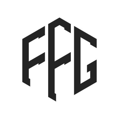 FFG Logo Tasarımı. Altıgen şekil kullanan ilk Harf FFG Monogram Logosu