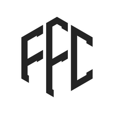 FFC Logo Tasarımı. Altıgen şekil kullanan ilk Harf FFC Monogram Logosu