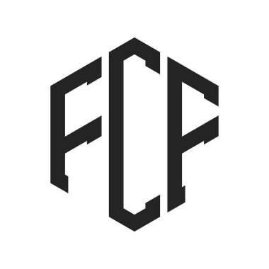 FCF Logo Tasarımı. Altıgen şekil kullanan ilk Harf FCF Monogram Logosu
