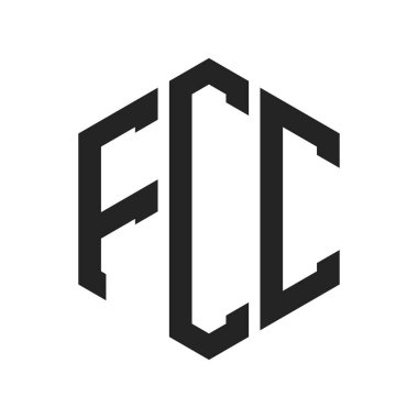 FCC Logo Tasarımı. Altıgen şekil kullanan ilk Harf FCC Monogram Logosu