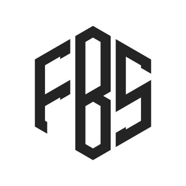 FBS Logo Tasarımı. Altıgen şekil kullanan ilk Harf FBS Monogram Logosu