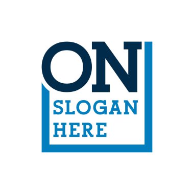 En Küçük Baş Logo Harfleri O ve N. Baş harfleri, Harf Logosu