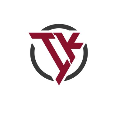 Kalın Üçgen Tasarımlı Dairesel Arkaplan IK Monogram Logosu. Profesyonel IK Harf Logosu Modern İşletme Markalaşması ve Şık Amblem Konsepti İçin Mükemmel