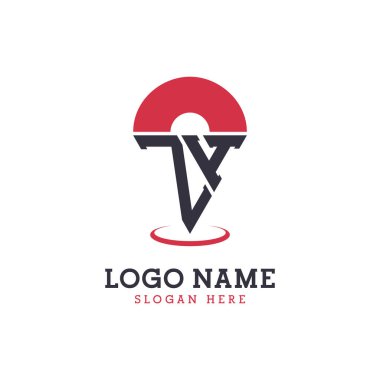ZH Konum Simgesi Tasarımı. Modern ZH Navigasyon, Harita Uygulamaları ve Konum temelli İşletmeler Logosu