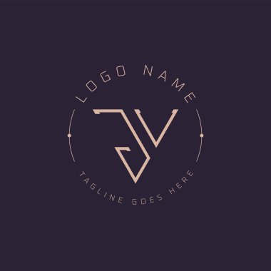Profesyonel JL logosu. Premium Markalaşma için Modern Minimal JL Harfler Amblemi
