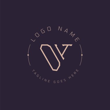 Profesyonel OH logosu. Premium Markalaşma için Modern Minimal OH Harfleri Amblemi