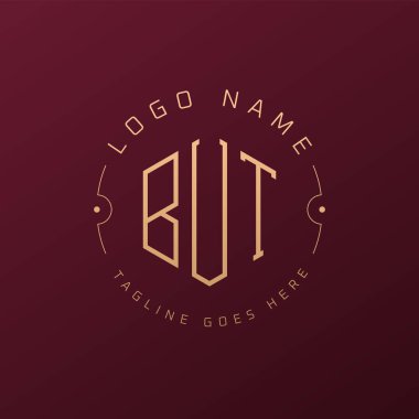 Lüks ama logo tasarımı, zarif harf ama monogram logosu. Minimalist Çokgen Ama Logo Tasarım Şablonu