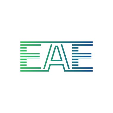 Modern EAE Logo Design. Letter EAE Minimalist, Professional, and Versatile Branding Icon for Business Identity clipart