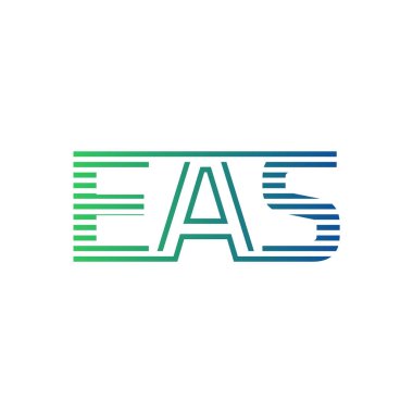 Modern EAS Logo Tasarımı. EAS Minimalist, Profesyonel ve Çok Yönlü İşletme Kimliği Simgesi
