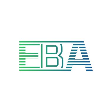 Modern EBA Logo Tasarımı. Harf EBA İşletme Kimliği Minimalist, Profesyonel ve Çok Yönlü Markalaştırma Simgesi