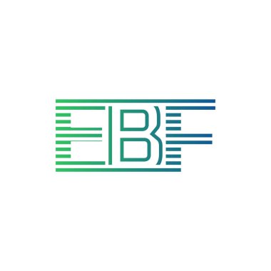 Modern EBF Logo Tasarımı. EBF Minimalist, Profesyonel ve Çok Yönlü İşletme Kimliği Simgesi