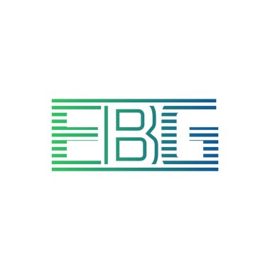 Modern EBG Logo Tasarımı. EBG Minimalist, Profesyonel ve Çok Yönlü İşletme Kimliği Simgesi