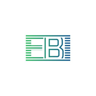 Modern EBI Logo Tasarımı. EBI Minimalist, Profesyonel ve İş Kimliği için Çok Yönlü Markalaştırma Simgesi
