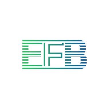 Modern EFB Logo Tasarımı. EFB Minimalist, Profesyonel ve Çok Yönlü İşletme Kimliği Simgesi