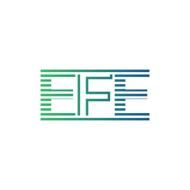 Modern EFE Logo Tasarımı. EFE Minimalist, Profesyonel ve İş Kimliği için Çok Yönlü Markalaştırma Simgesi