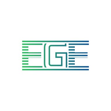 Modern EGE Logo Tasarımı. EGE Minimalist, Profesyonel ve İş Kimliği için Çok Yönlü Markalaştırma Simgesi