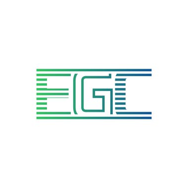 Modern EGC Logo Tasarımı. EGC İşletme Kimliği İçin Minimalist, Profesyonel ve Çok Yönlü Markalaştırma Simgesi