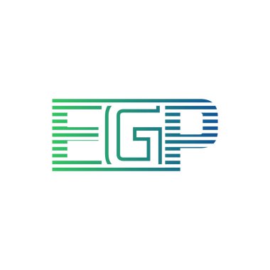 Modern EGP Logo Tasarımı. EGP Minimalist, Profesyonel ve Çok Yönlü İşletme Kimliği Simgesi