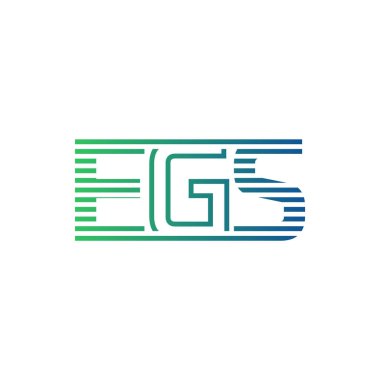 Modern EGS Logo Tasarımı. Harf EGS İşletme Kimliği Minimalist, Profesyonel ve Çok Yönlü Markalaştırma Simgesi