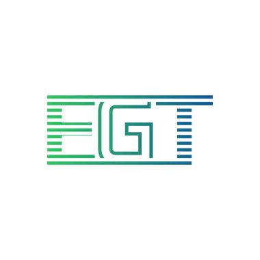 Modern EGT Logo Tasarımı. EGT Minimalist, Profesyonel ve İş Kimliği için Çok Yönlü Markalaştırma Simgesi