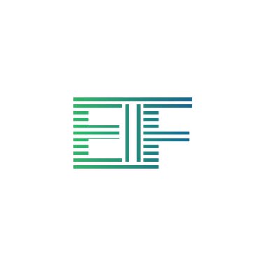 Modern EIF Logo Tasarımı. İş Kimliği için EIF Minimalist, Profesyonel ve Çok Yönlü Markalaştırma Simgesi