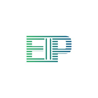 Modern EIP Logo Tasarımı. EIP Minimalist, Profesyonel ve İş Kimliği için Çok Yönlü Markalaştırma Simgesi