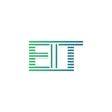 Modern EIT Logo Tasarımı. EIT Minimalist, Profesyonel ve İş Kimliği için Çok Yönlü Markalaştırma Simgesi