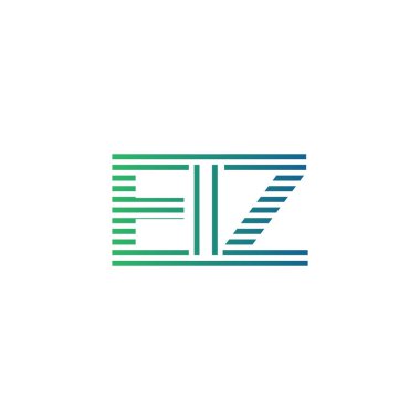 Modern EIZ Logo Tasarımı. İş Kimliği için EIZ Minimalist, Profesyonel ve Çok Yönlü Markalaştırma Simgesi