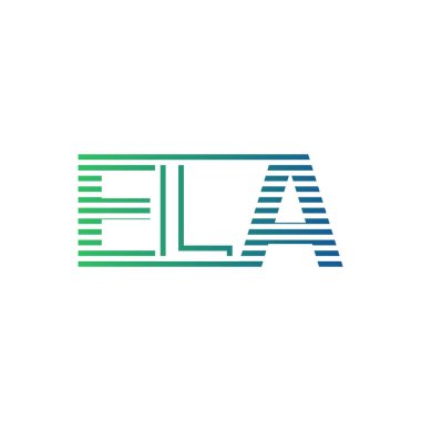 Modern ELA Logo Tasarımı. İş Kimliği için ELA Minimalist, Profesyonel ve Çok Yönlü Markalaştırma Simgesi