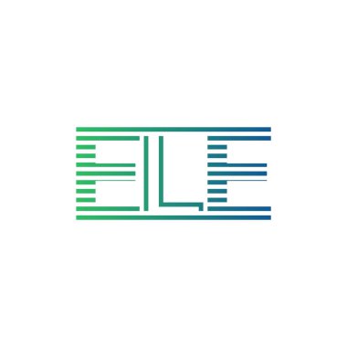 Modern ELE Logo Tasarımı. İş Kimliği için ELE Minimalist, Profesyonel ve Çok Yönlü Markalaştırma Simgesi