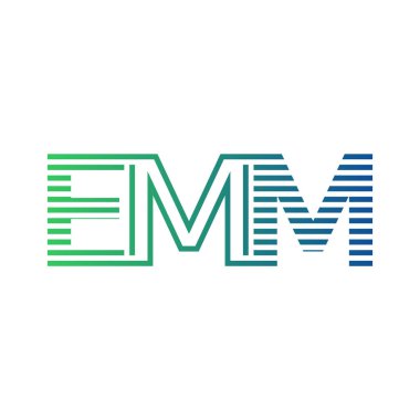 Modern EMM Logo Tasarımı. EMM Minimalist, Profesyonel ve Çok Yönlü İşletme Kimliği Simgesi