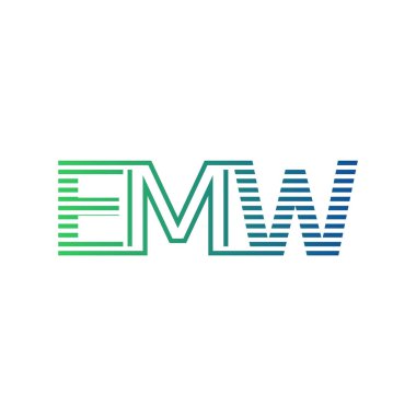 Modern EMW Logo Tasarımı. EMW Minimalist, Profesyonel ve Çok Yönlü İşletme Kimliği Simgesi