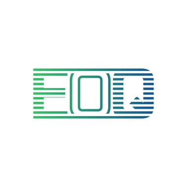 Modern EOQ Logo Tasarımı. EOQ Minimalist, Profesyonel ve İşletme Kimliği İçin Çok Yönlü Markalaştırma Simgesi