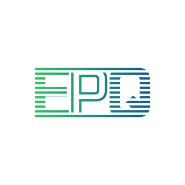 Modern EPQ Logo Tasarımı. EPQ Minimalist, Profesyonel ve İş Kimliği için Çok Yönlü Markalaştırma Simgesi